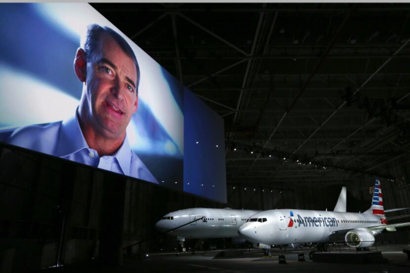 CEO Tom Horton’s splashy unveiling of American Airlines’ new look this month went over like...
