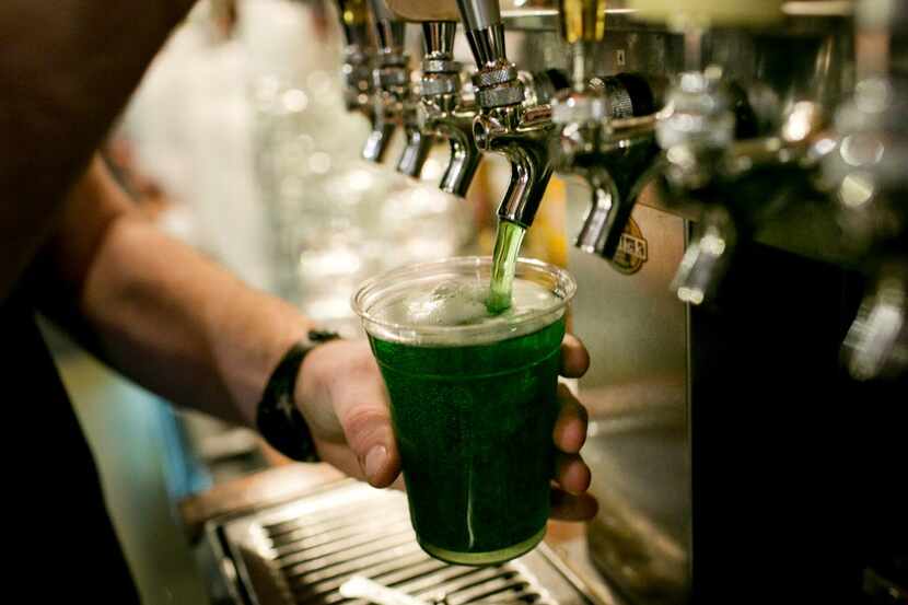  Is green beer really appealing to anyone? (AP Photo)