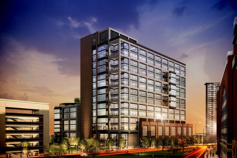 The 15-story Victory Commons office project will be the first new major office project in...