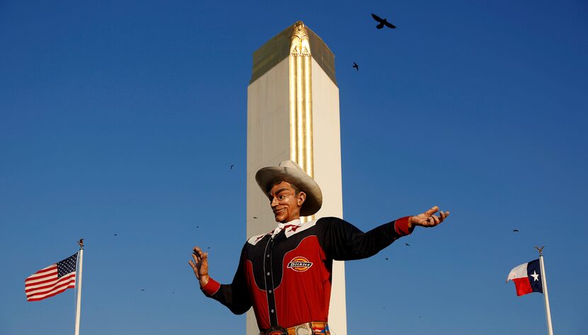 The State Fair of Texas, represented here by Big Texas in 2012, is the biggest and most...