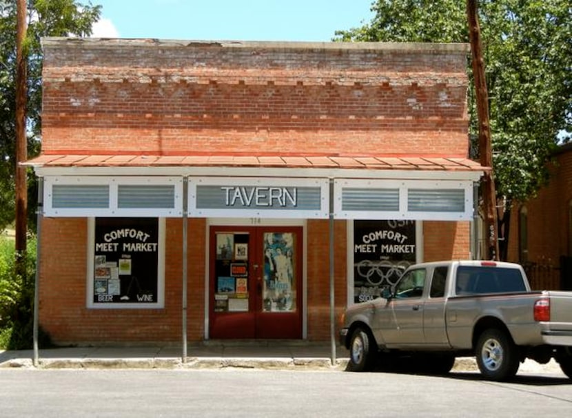 
The Meet Market, a former Meat Market, is the center of Comfort nightlife on weekends. 
