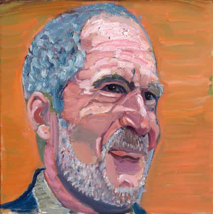 George W. Bush's portrait of Salim Asrawi.
