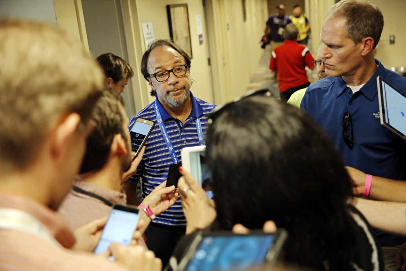 Fernando Clavijo, technical director for FC Dallas, talks about Fabian Castillo to the media...