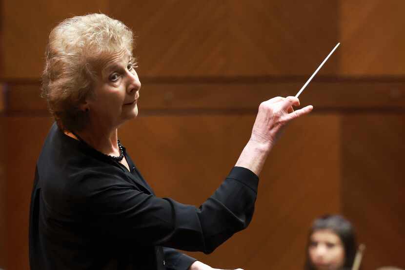Guest conductor Jane Glover leads the Fort Worth Symphony Orchestra in Prokofiev's Symphony...