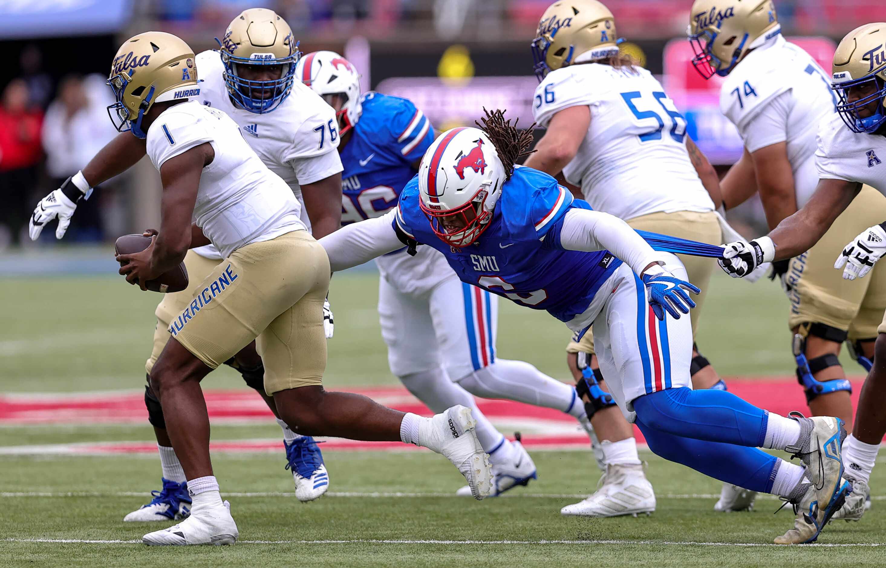 Photos: See the top photos from SMU's blowout win over Tulsa