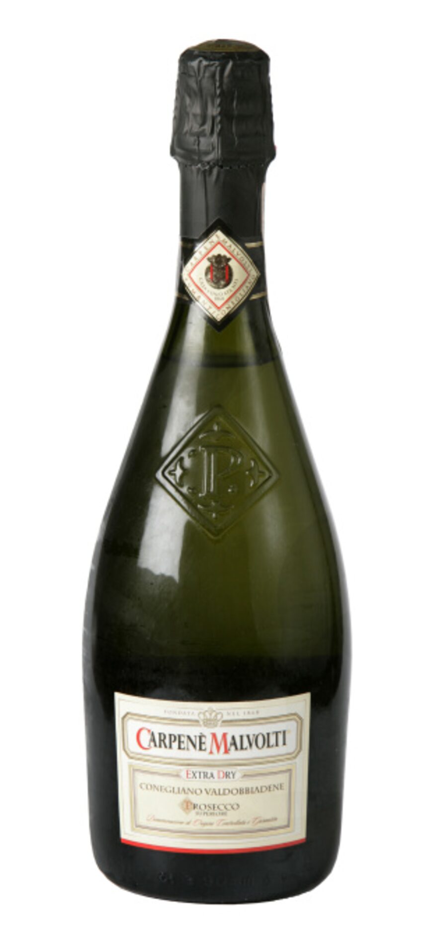 Carpenè Malvolti Extra Dry Prosecco di Conegliano Valdobbiadene Superiore DOCG, NV, Italy....