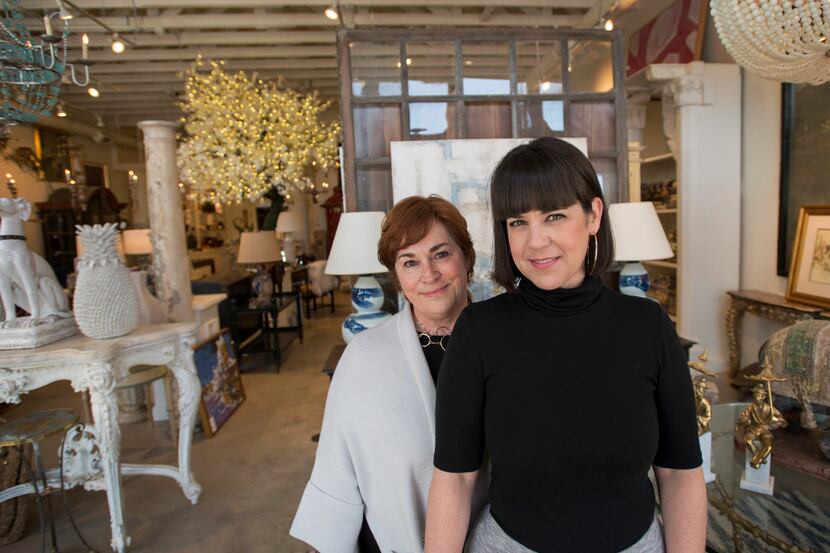 The mother-daughter team of Teddie and Courtney Garrigan in their store Coco & Dash on Feb....