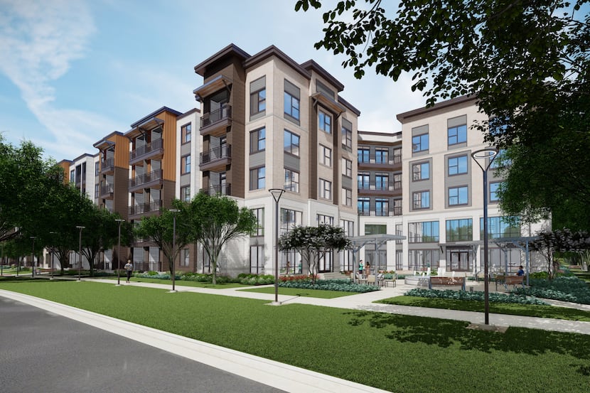 Austin-based apartment builder OHT Partners is also planning a new rental community just...