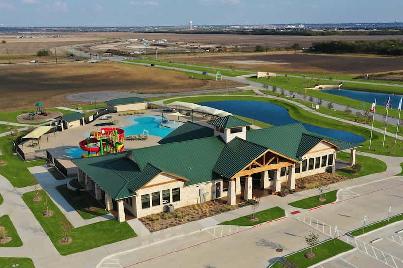 Green Meadows, a new master-planned community in west Celina, offers homes priced from the...