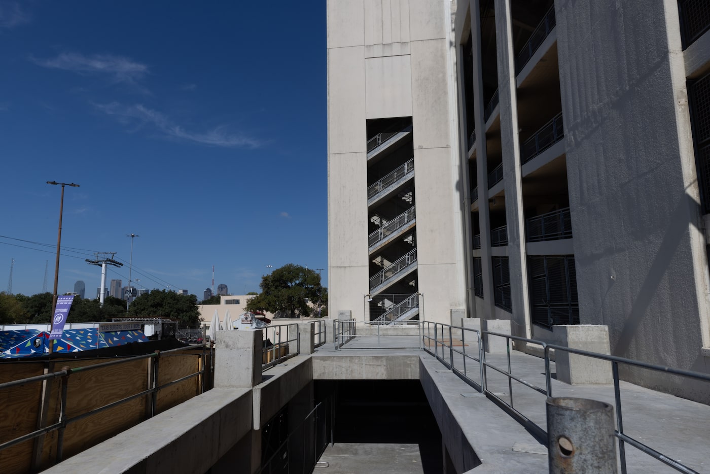 The exterior of the Cotton Bowl, soon to be renovated with two new outdoor terraces with...