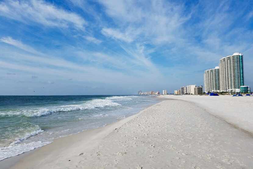 An expanse of fluffy, bright white sand makes Alabama's 32 miles of beaches alluring. This...