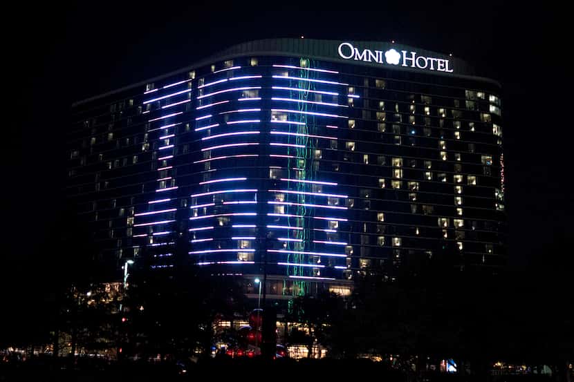 The Omni Dallas Hotel will be the canvas for artwork by UT Dallas students on Sunday and...