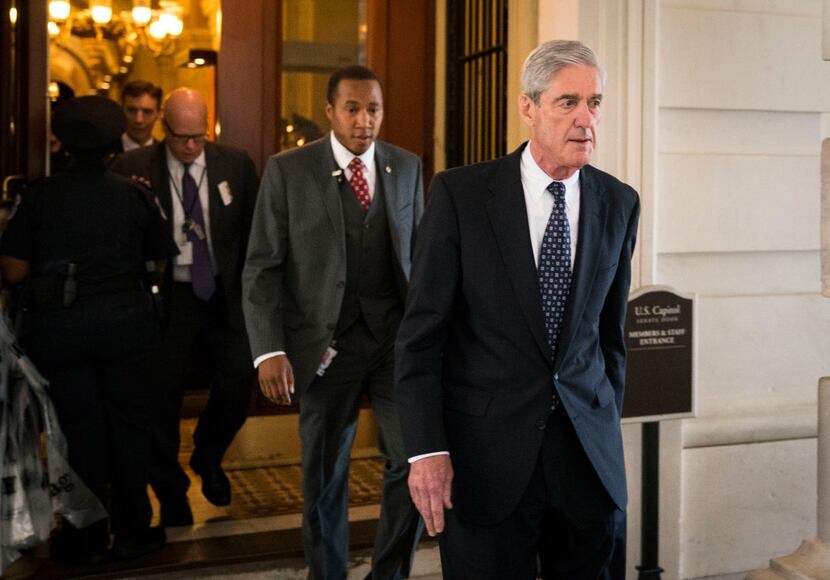 Robert Mueller, the former FBI director and special counsel leading the Russia...