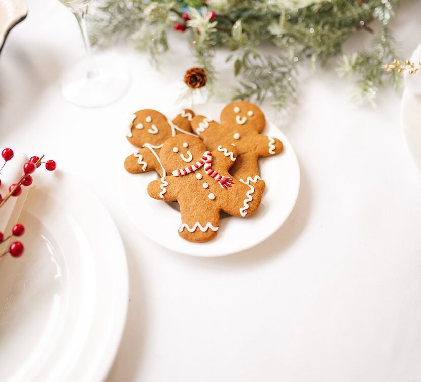 Commissary offers a gingerbread kit with everything needed to decorate six little ginger...