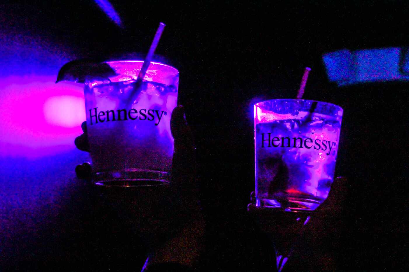 Henessey launched their special glow in the dark Limited Edition bottle designed by artist...