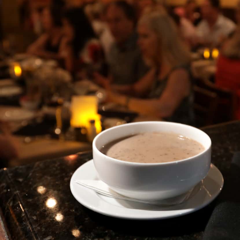 The mushroom soup has been on the menu since the Grape opened in 1972.