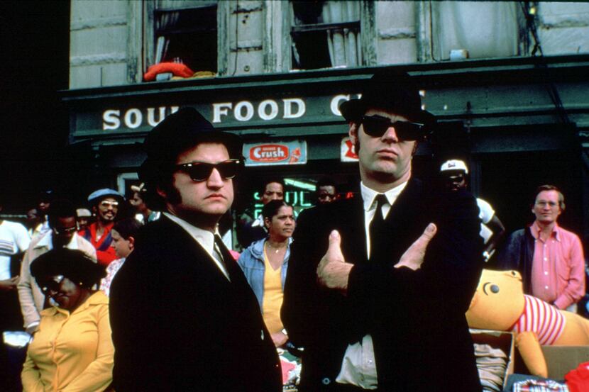 This production still from the film "The Blues Brothers" was provided by Universal Studios....