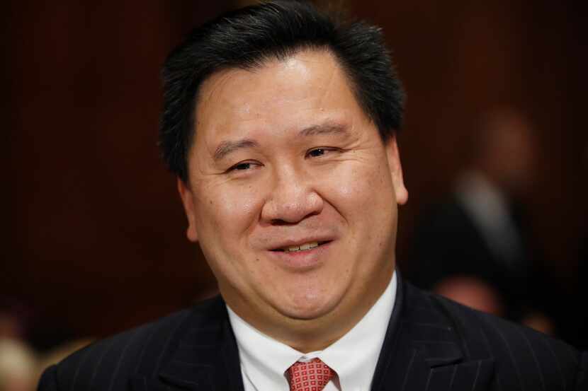 Fifth U.S. Circuit Court of Appeals Judge James Ho at his Senate confirmation hearing on...