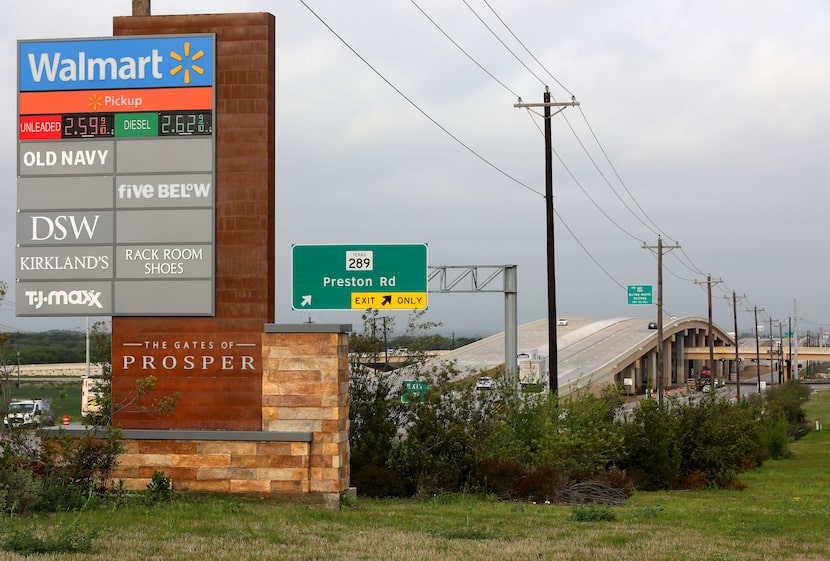 The Gates of Prosper shopping center will have almost 800,000 square feet of retail and...