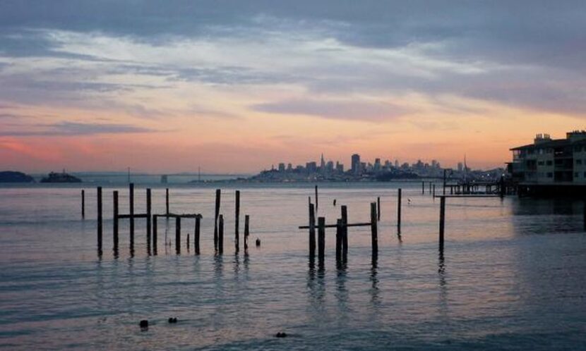 
Get a distant view of San Francisco and the Bay Area from downtown Sausalito.
