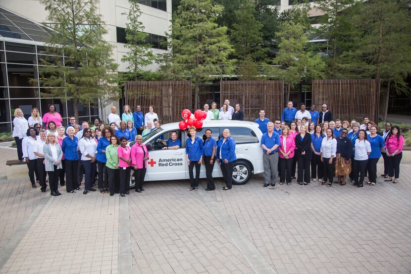 GPA donated a car to the Red Cross as well as $32,304 to help with its Hurricane Relief fund.