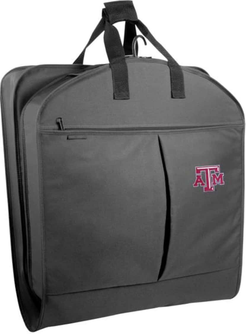 
Students traveling to far-off universities will journey in style with a garment bag showing...