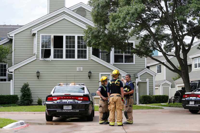 Dallas police and fire departments responded to a call at 6200 Bentwood Trail in Dallas on...