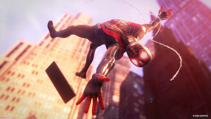 "Marvel's Spider-Man: Miles Morales" on the PlayStation 5.