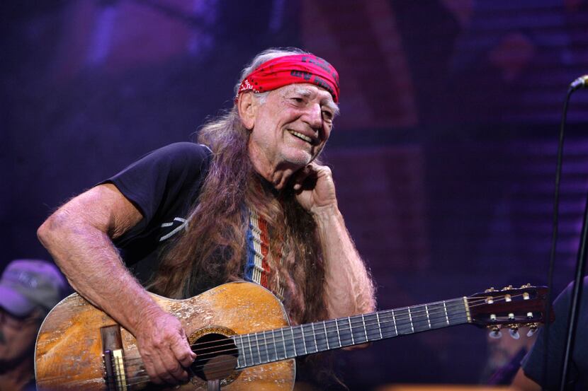 FILE - In this Sept. 9, 2007, file photo, Willie Nelson performs at Farm Aid on Randall's...