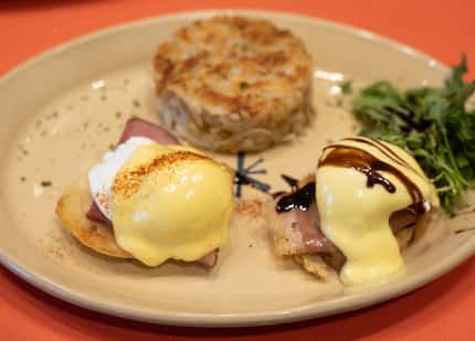 Brunch place Snooze serves all kinds of benedict dishes. And lots of Bloody Marys.