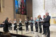 Peter Phillips conducts the Tallis Scholars in concert at St. Michael and All Angels...
