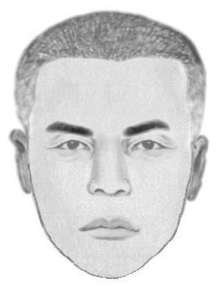 Police sketch of the gunman