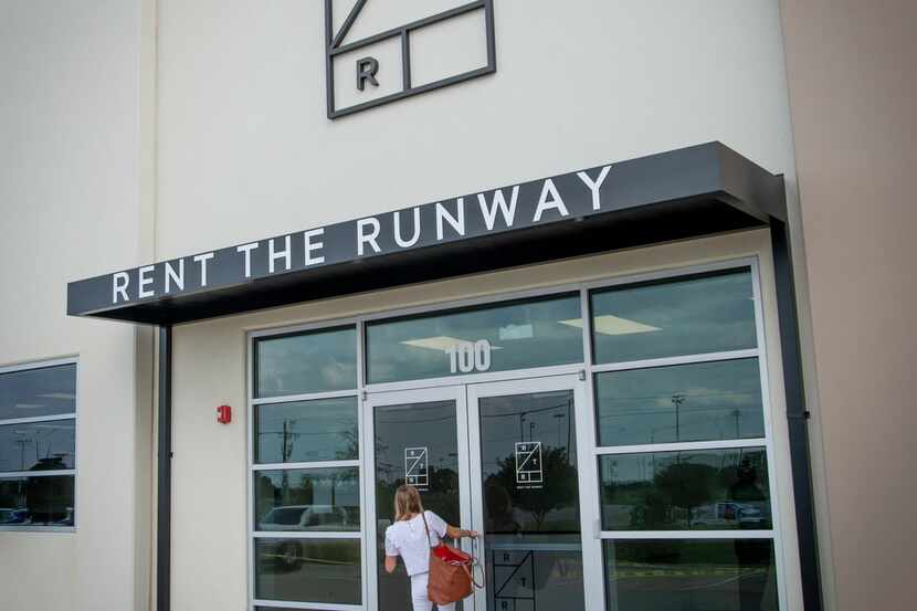 Rent The Runway's new facility in Arlington is shown on July 11. 