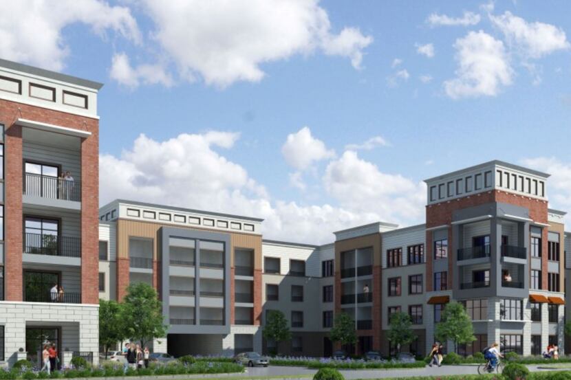 Palladium USA's new rental community in the Red Bird Mall redevelopment is expected to open...