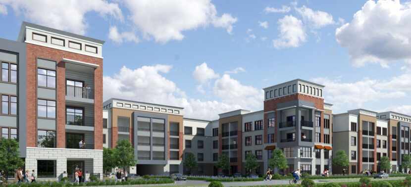 Palladium USA's new rental community in the Redbird Mall redevelopment will open early next...