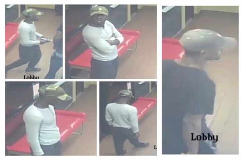 Imágenes de vigilancia de los ladrones de una pizzería Domino’s en Pleasant Grove.
