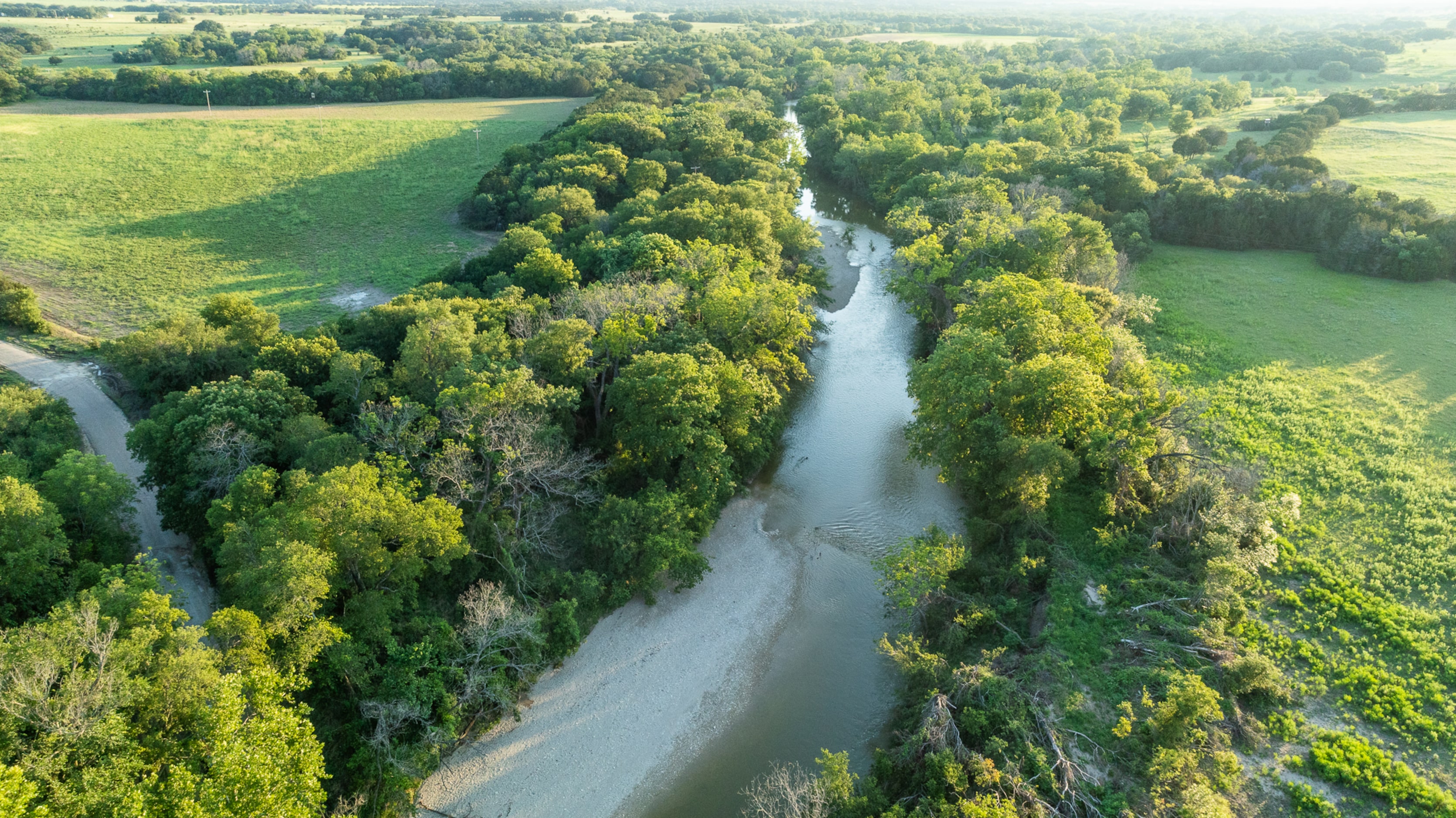 Beyond natural beauty, private well water feeds the proeprty.