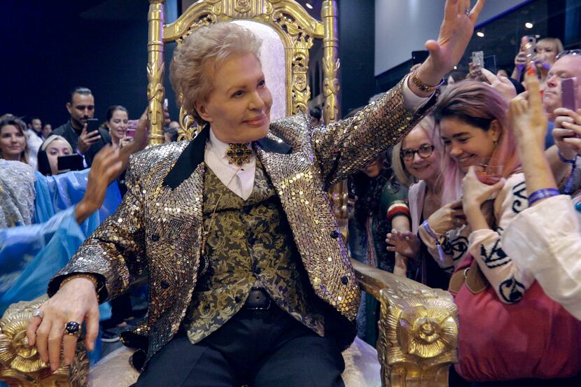 The late clairvoyant Walter Mercado appears in the Netflix documentary "Mucho Mucho Amor:...