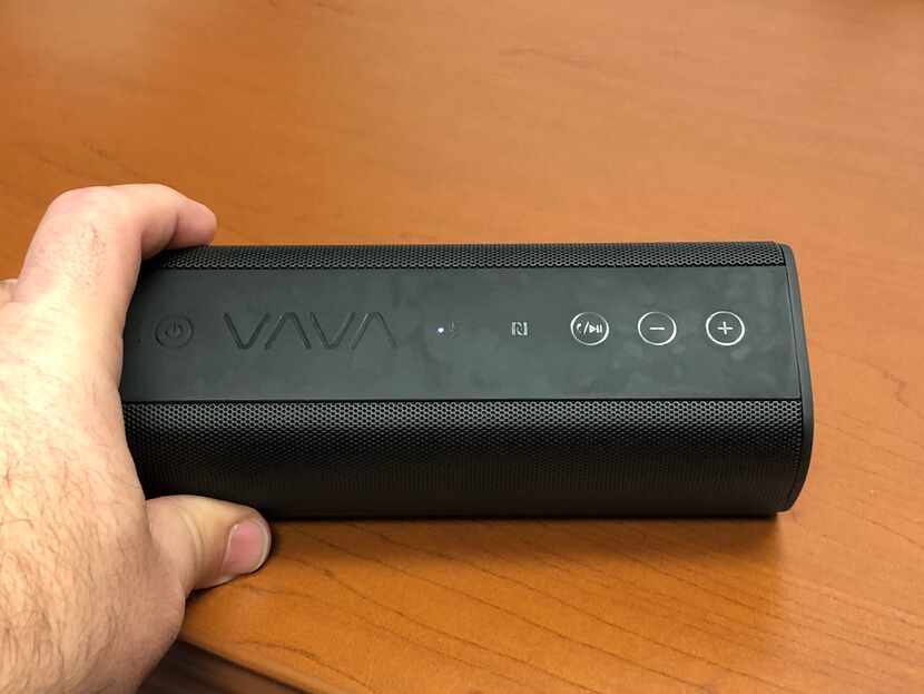 The control buttons on the top of the Voom 20 are black on black and not very visible until...