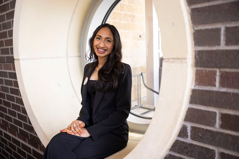 Shraavya Pydisetti, a senior at Coppell High School who founded Project Querencia, on...