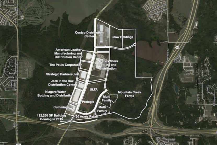  More than 2,000 people work in Mountain Creek business park. The new Courtland development...