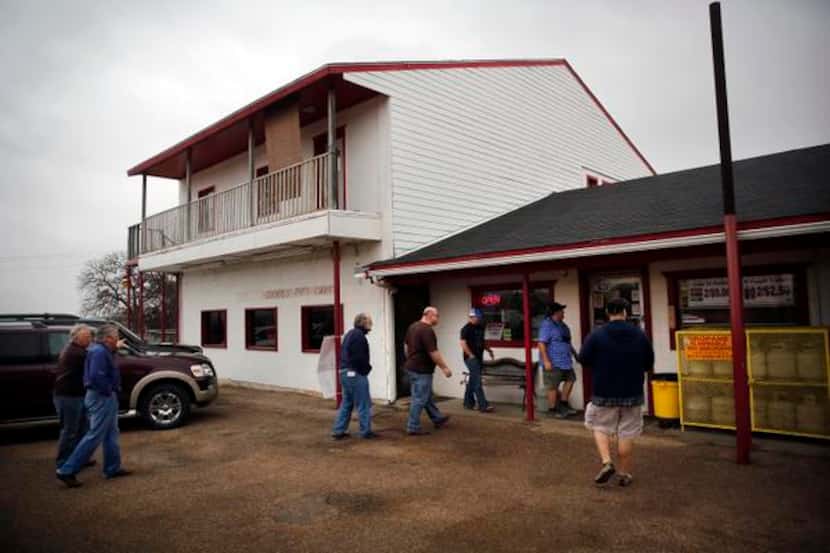 
The Texas BBQ Posse made a stop at Lazy S&M BBQ in Joshua during the South of DFW BBQ Tour,...
