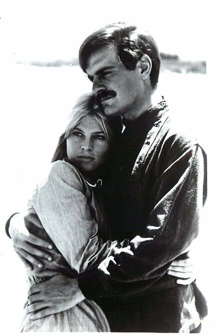Julie Christie and Omar Sharif starred in the 1965 film version of Doctor Zhivago. 