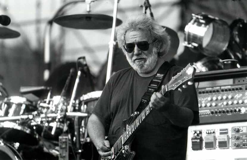  Jerry Garcia and The Grateful Dead perform at the University of Nevada, Las Vegas, in 1993.