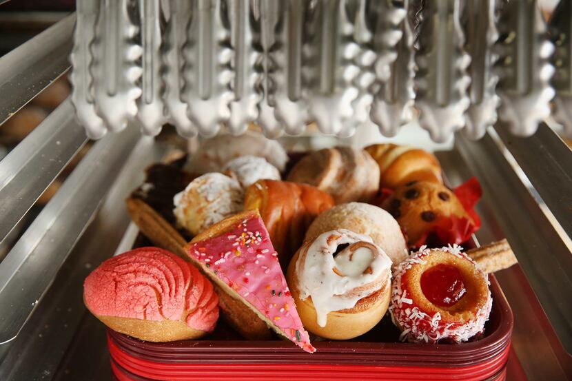 Pastries photograph in Tia Dora's Bakery at 2478 West Illinois Avenue in Dallas Friday April...