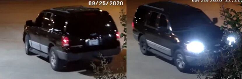 Police on Oct. 9 released this image of a vehicle of interest in connection with an incident...
