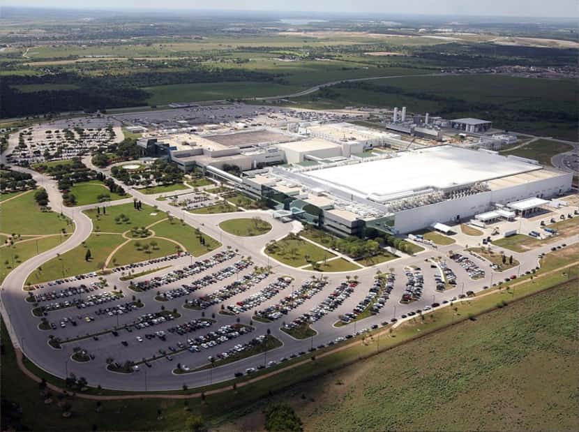 Samsung's massive chipmaking plant in Austin.