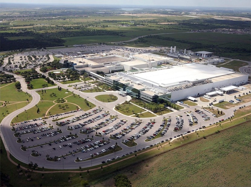 Samsung's massive chipmaking plant in Austin.