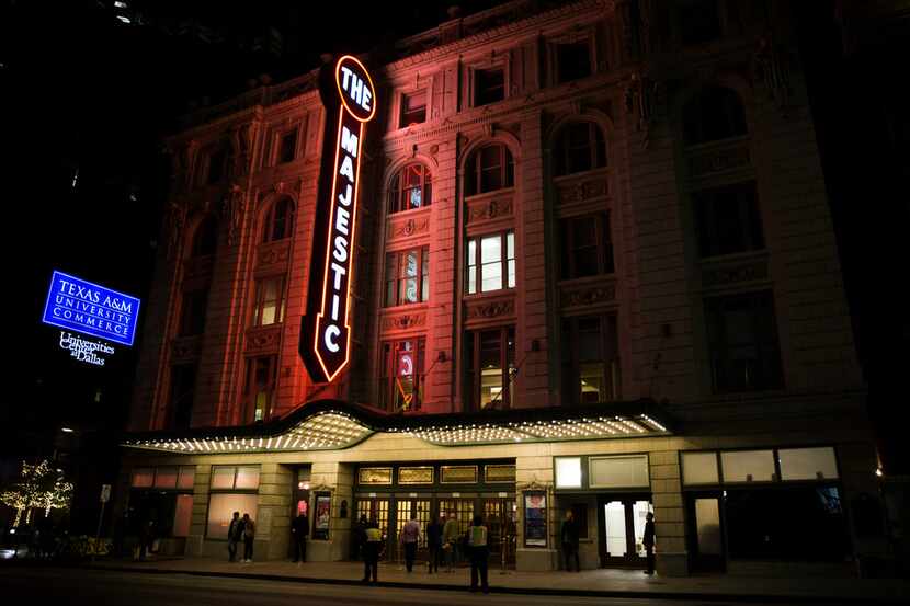 The Majestic Theatre on Friday, February 2, 2018 on Elm Street in downtown Dallas. (Ashley...