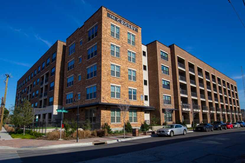 Stillwater Capital recently built The Crosby apartments at 400 S. Hall St. in Deep Ellum.